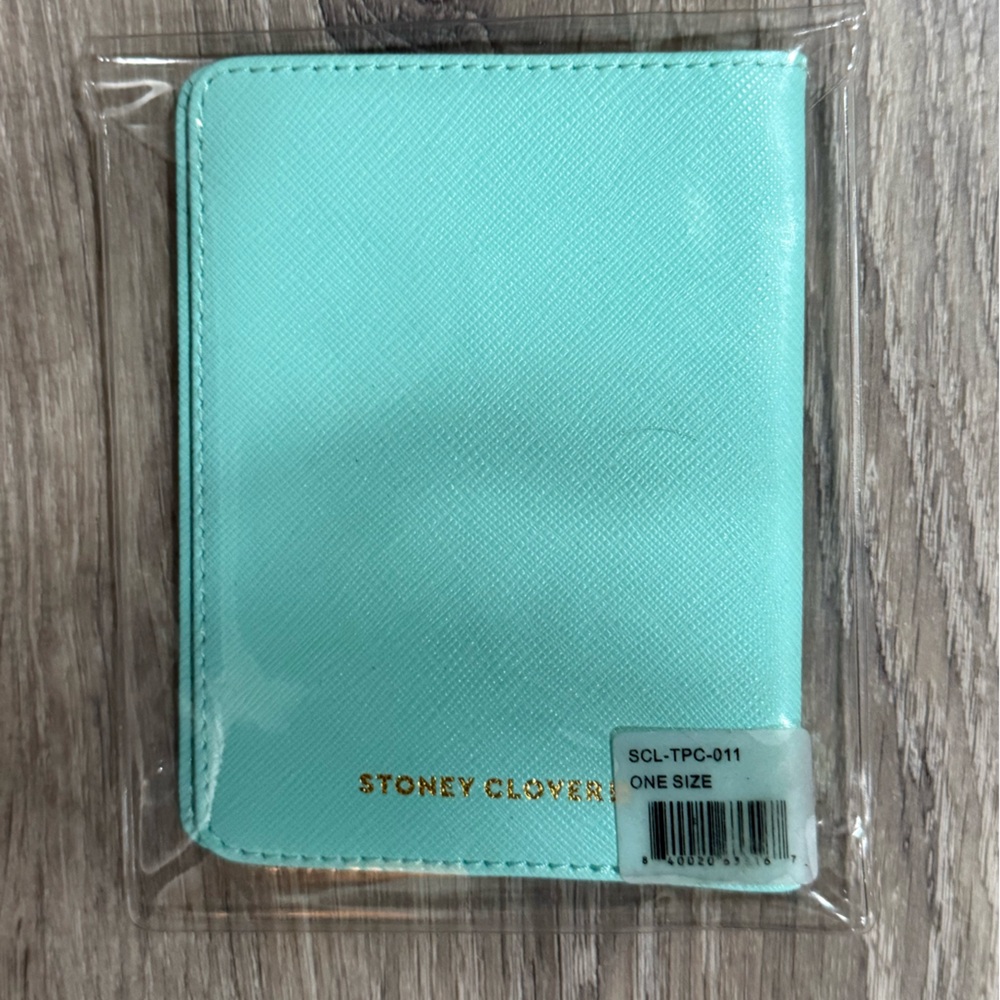 STONEY CLOVER LANE textured passport case in cotton candy new in envelope - Picture 6 of 7